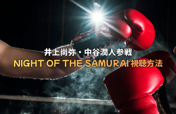 NIGHT OF THE SAMURAI視聴方法